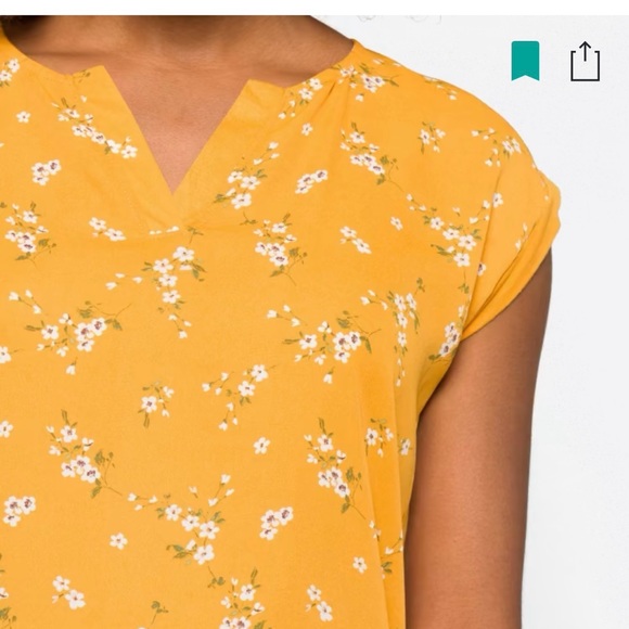 UEC PAPERMOON FLORAL BLOUSE SIZE MEDIUM! - Picture 2 of 9